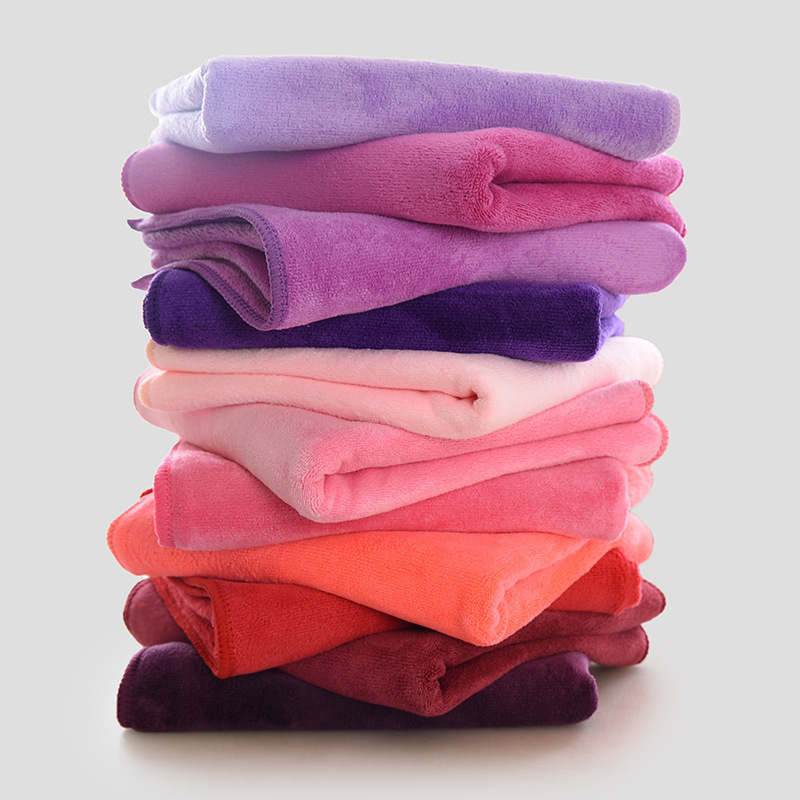 The New Microfiber Bath Towel Supports Printed Logo Beauty Salon Hotel Water-Absorbent Quick-Drying Large Bath Towel