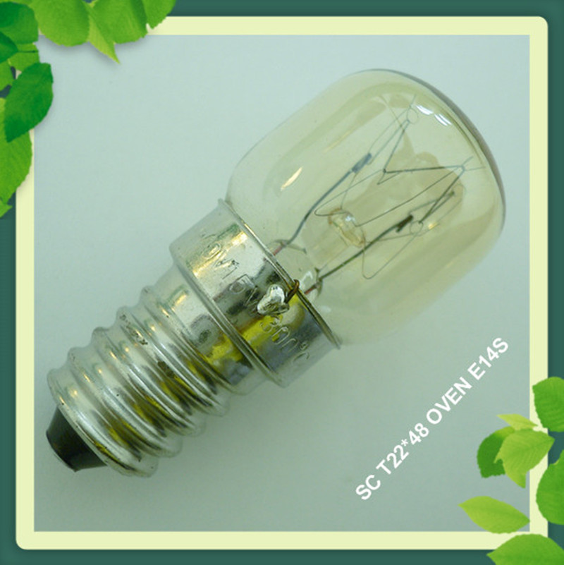SIMCO T22烤箱耐高温灯泡 盐灯灯泡 E14小螺口白炽灯25W尾单清仓