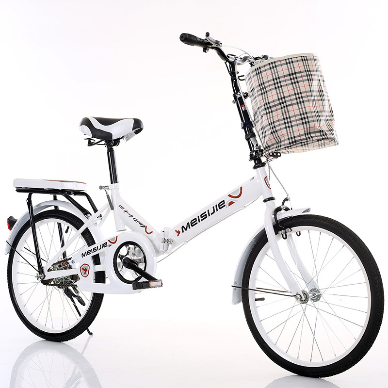 20-Inch Folding Bicycle for Children, Primary and Secondary School Students, Adults, Men and Women, Can Be Used as a Gift and Can Be Customized with Logo for Cycling
