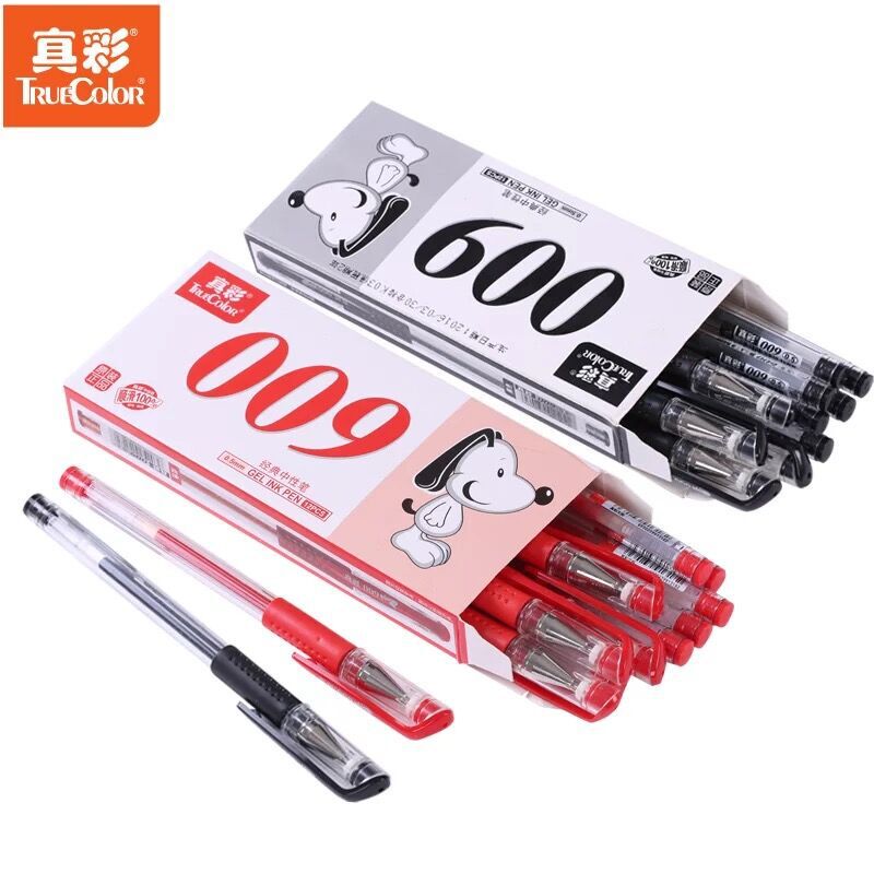 True Color Gel Pen Classic 009 Black Blue Red Student Office Sign Pen True Color Gel Pen Classic 009 Black Blue Red Student Office Sign Pen