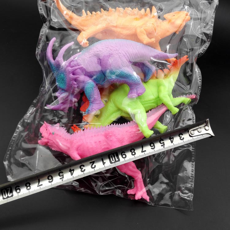 L6313 6732 bolsas dinosaurio modelo simulación rompecabezas de los niños traje diez yuanes tienda 9,9 puesto mercado noche