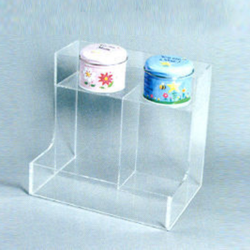 婴儿用品陈列架幼儿产品架亚克力儿童面乳展示架 深圳专业生产