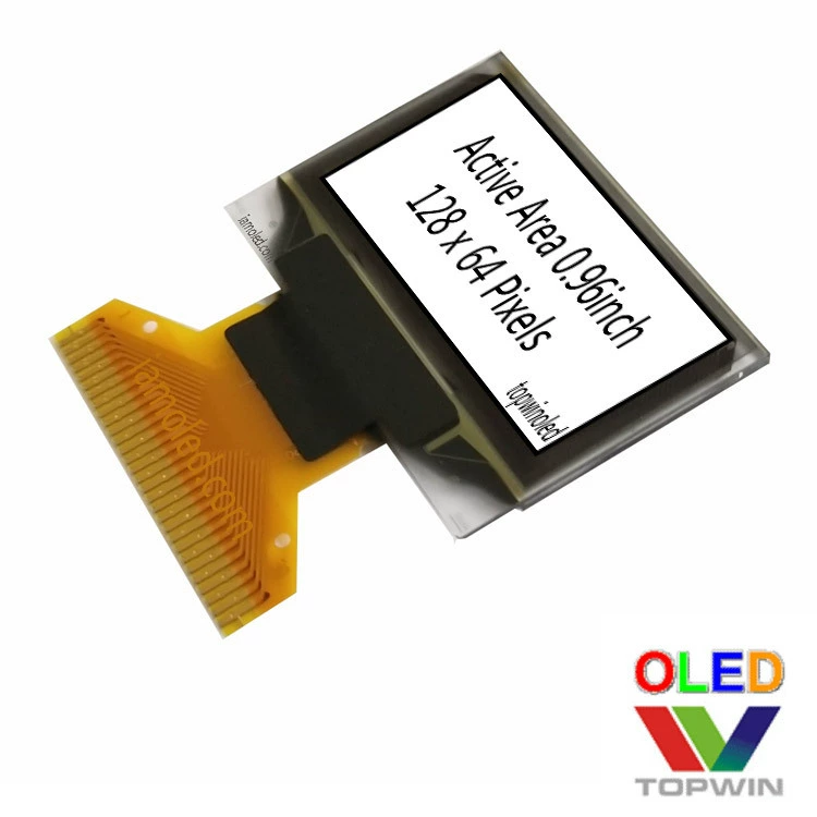 Белый свет 0,96 дюймов 0,95 дюйма ОЛЕД белизна изготовителя экрана ЛКД VG-2864KSWEG01 1 дюйм