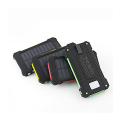 Cross-border solar mobile power supply 20000mAh mobile outdoor large capacity power bank portable wholesale