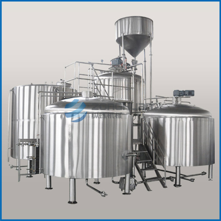 30BBL糖化系统=四器组 自酿精酿啤酒灌装生产线 大型酿酒设备