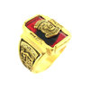 Stainless Steel Walton Tiger Head Champions Ring 1973 Titanium Steel Gold Precepts Cross -border e -commerce goods