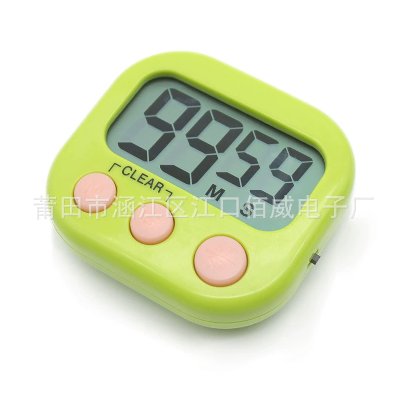 Chinese and English timer kitchen baking tools learning time management self-discipline reminder experimental timer wholesale