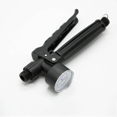 廠家直銷帶壓力表手把開關電動噴霧器配件 手扣式塑手把批發