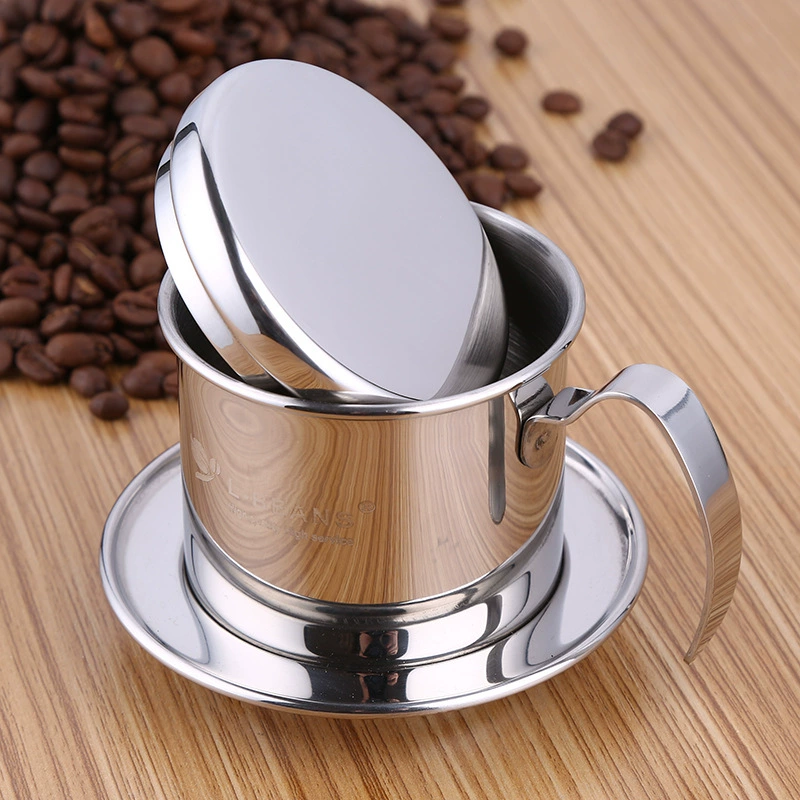 Vietnamese pot coffee hand dripping leak pot drip filter coffee pot hand punch coffee pot drip filter cup hand rushing coffee pot