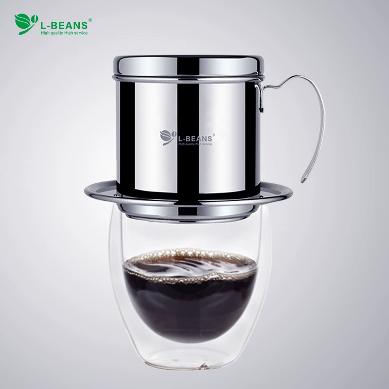  Vietnamese pot coffee hand dripping leak pot drip filter coffee pot hand punch coffee pot drip filter cup hand rushing coffee pot
