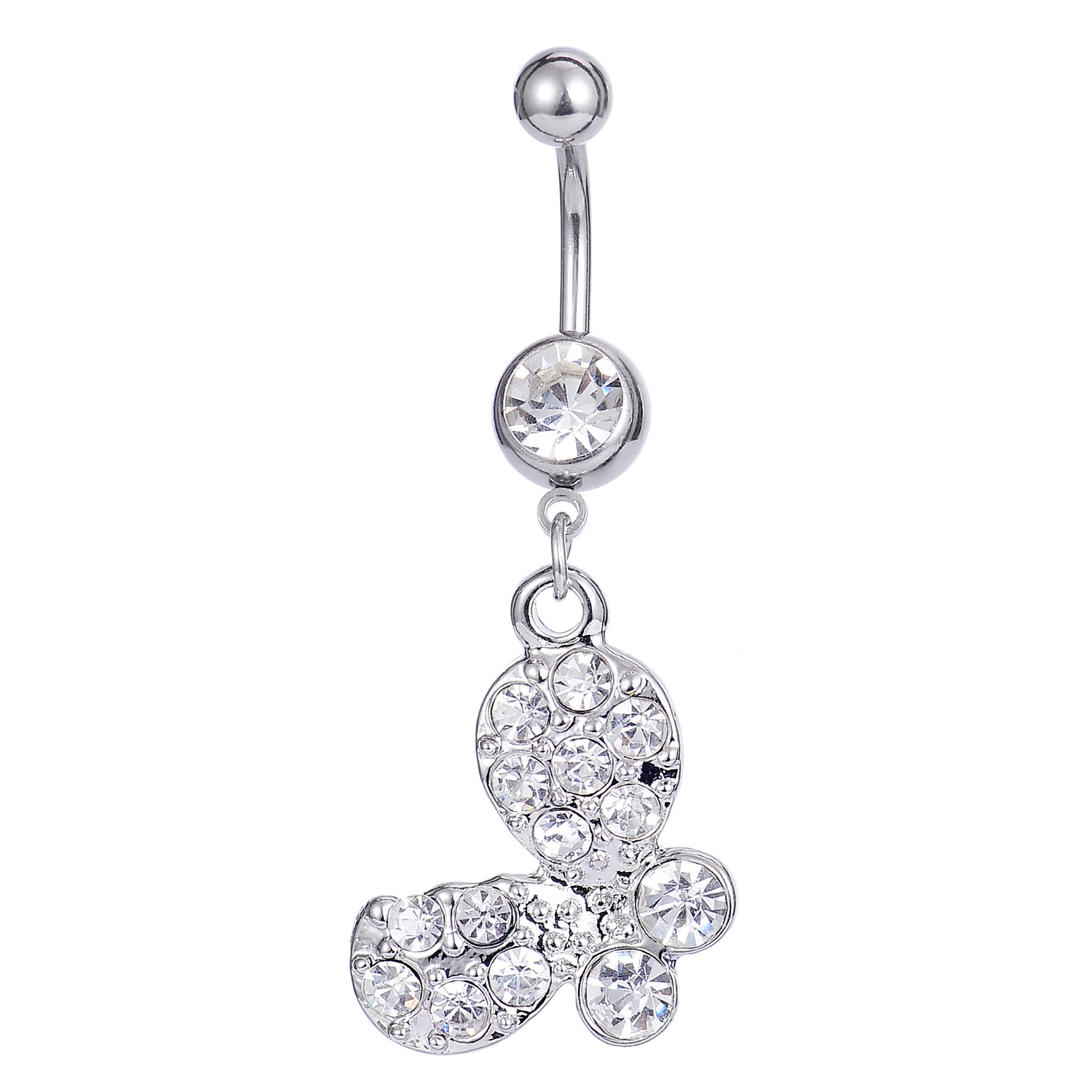 Physiological belly button piercing stainless steel, Amazon