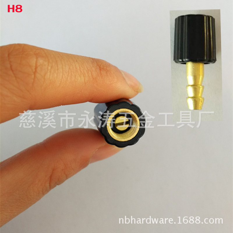 源头厂家供应车载充气泵 打气筒配件金属接头气动元件 量大优惠