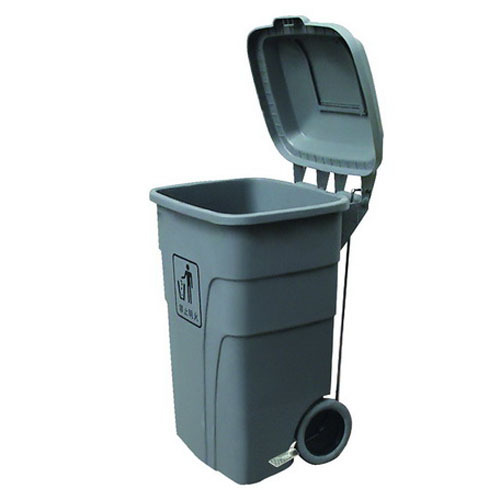 白云 AF07302A 脚踏式垃圾桶/收集桶 120升