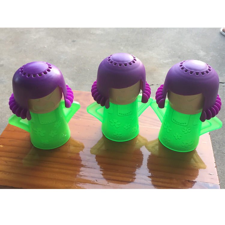 Transfronterizo TV nuevo producto enojado mamá MicrowaveCleaner horno de microondas limpiador en stock