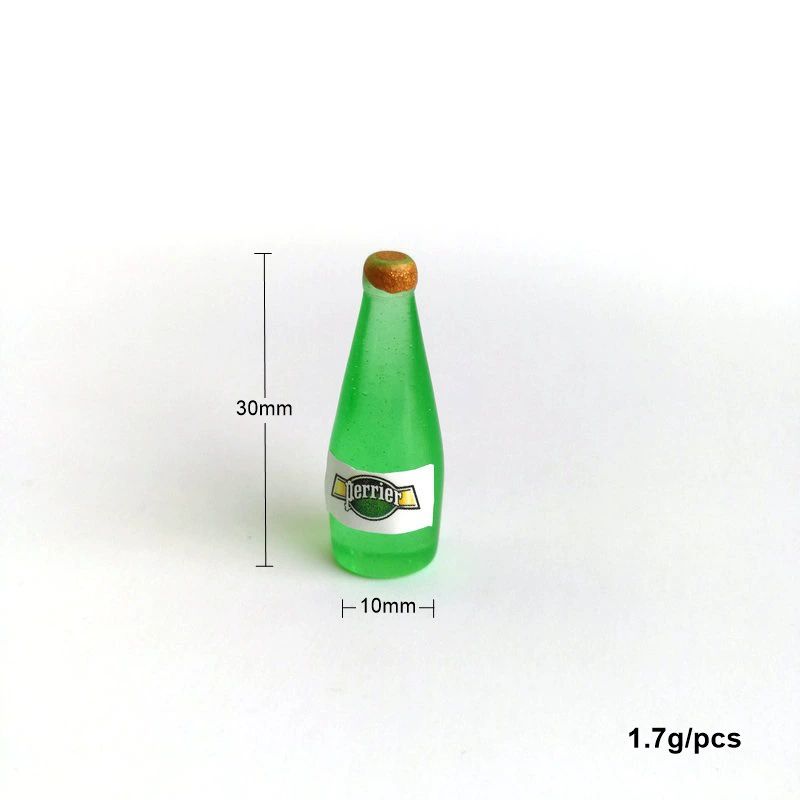 Карманные аксессуары [имитация бутылки с минеральной водой] кукольный домик миниатюрная сцена подвесные аксессуары из смолы