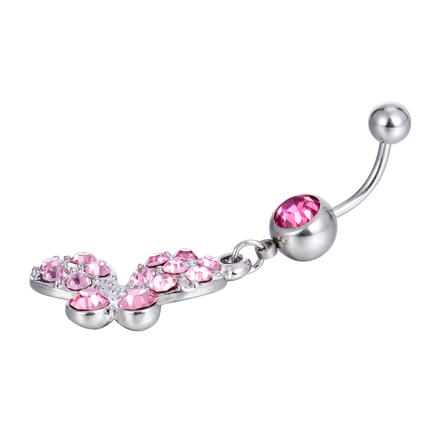 Physiological belly button piercing stainless steel, Amazon