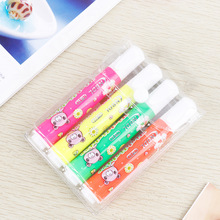 厂家供应新款荧光笔 迷你固体荧光笔 彩色荧光笔 荧光笔批发