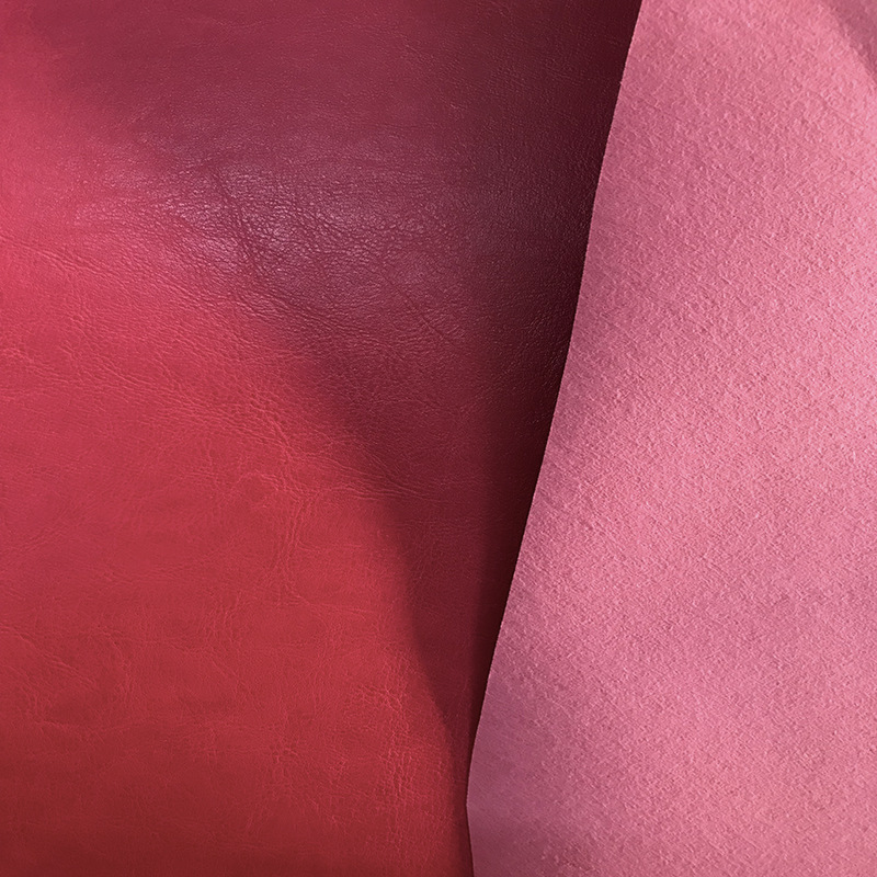 现货手机套产品包装化妆包相册笔记本封面热压变色pu皮革