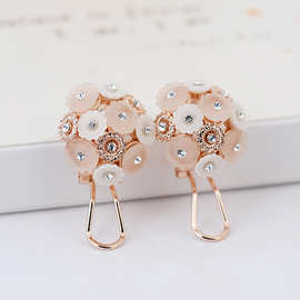 威妮华欧美版韩版时尚创意耳钉流行耳环耳饰耳坠耳夹简约T100147E