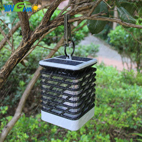  Amazon New Solar Candle Lamp Outdoor Garden Decor Lamp European Style Landscape LED Courtyard Lamp