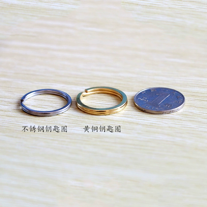 Keychain stainless steel, accessories, accessory, DIY
