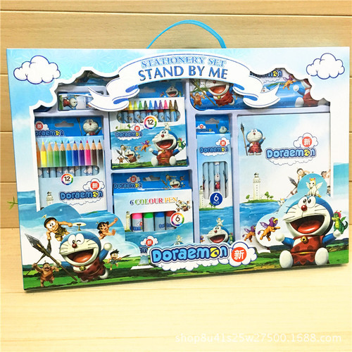Children's Day Gift Primary School Stationery Set Gift Box Kindergarten Birthday Gift Animal Unicorn Dinosaur Brush Set