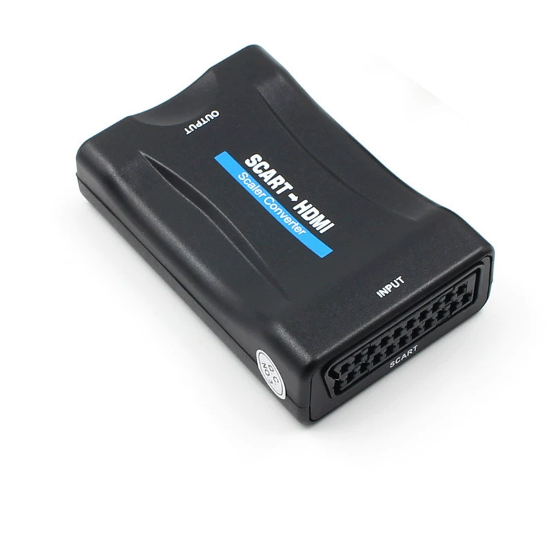 SCART в HDMI конвертер, видеоконвертер для проектора с мультиинтерфейсом