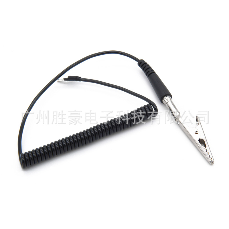 TS100智能电烙铁专用地线夹 探头地线夹 烙铁防静电地线夹 转接线