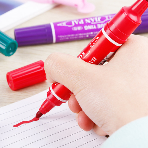 Student 12-color double-ended oily color marker marker children's painting pen set cultural supplies wholesale