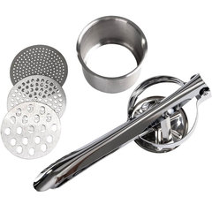 Cross-border new stainless steel potato press wholesale manual juice extractor potato masher creative kitchen small tool