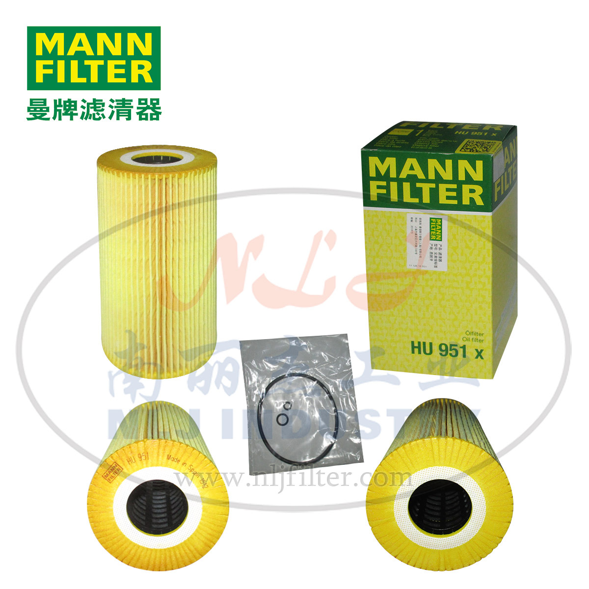 HU951x机油滤芯MANN-FILTER(曼牌滤清器)