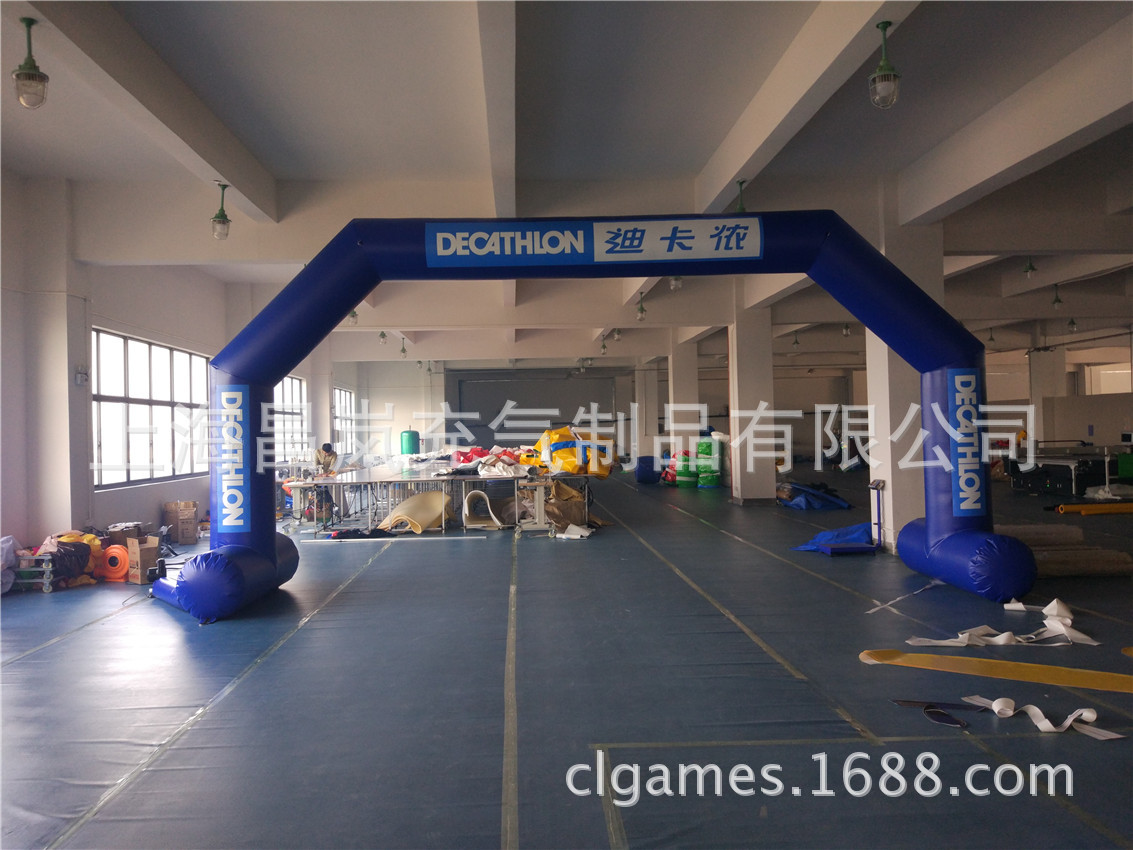 厂家做充气开业门头印字拱门 品牌活动 充气广告拱门