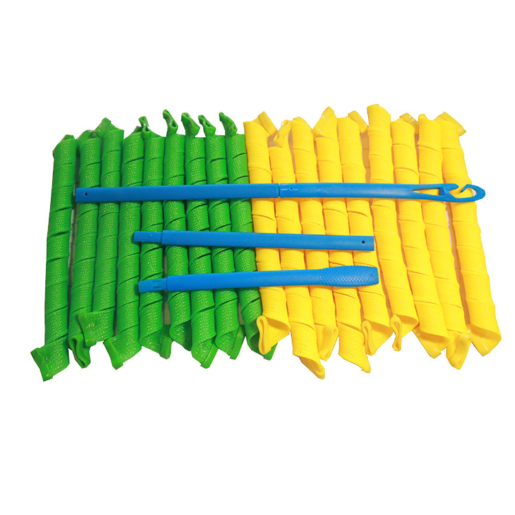 55cm30 volumen medio no duele rizador de pelo espiral onda rizador manual rizador de pelo rizado artefacto mullido