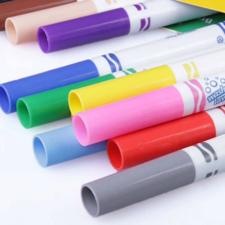 Мелки Crayola для мытья, акварельная ручка 12 цветов 24 цвета 7812 7808