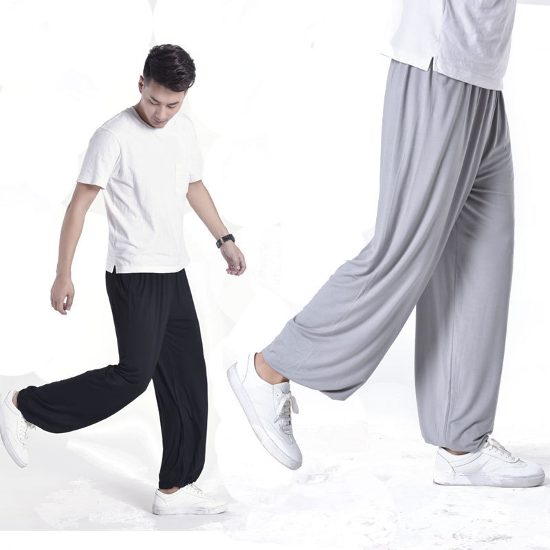 Tai Chi Pants for Men and Women, Middle-Aged and Elderly, Modal Cuffed Harem Pants, Plus Size Fitness Practice Long Pants, Fitness Pants, Yoga Tai Chi Pants for Men and Women, Middle-Aged and Elderly, Modal Cuffed Harem Pants, Plus Size Fitness Practice Long Pants, Fitness Pants, Yoga
