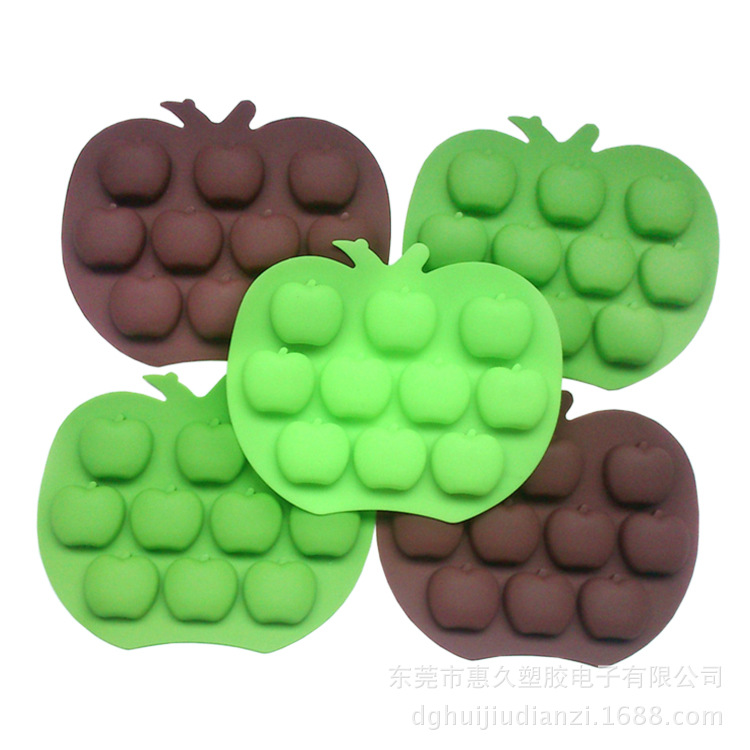 东莞厂家供应硅胶苹果形状蛋糕模 硅胶蛋糕模 礼品
