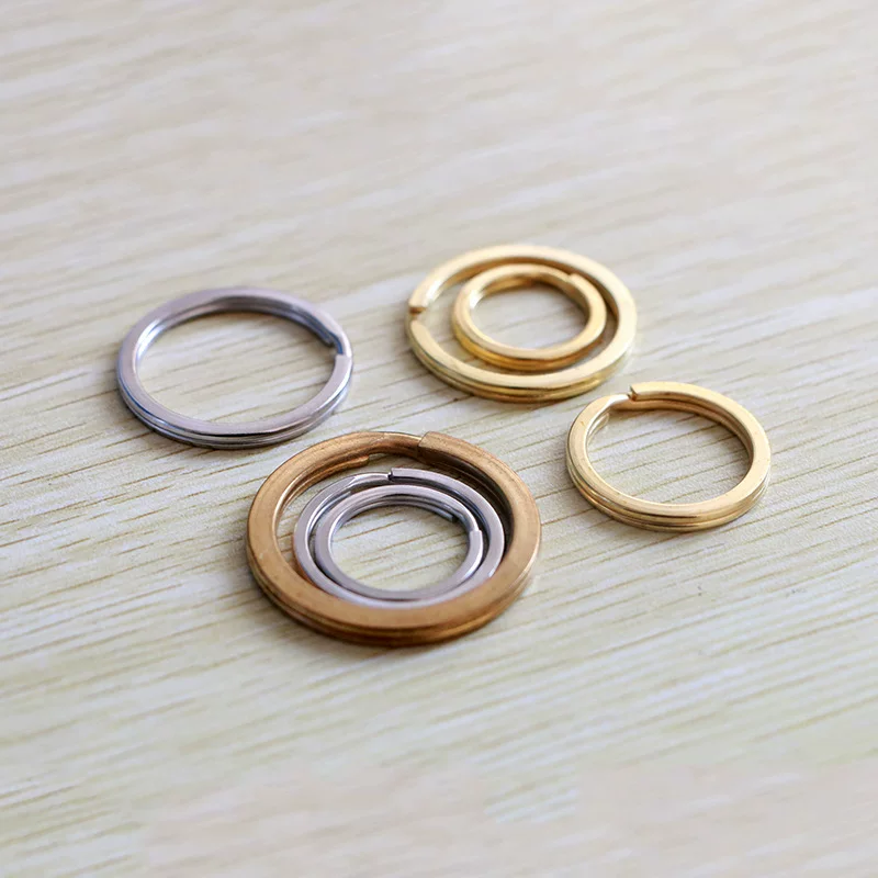 Keychain stainless steel, accessories, accessory, DIY