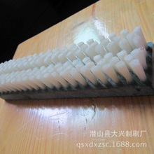 工厂生产贴标机毛刷 密封防尘挡灰条刷 清洗尼龙丝条刷 木质条刷