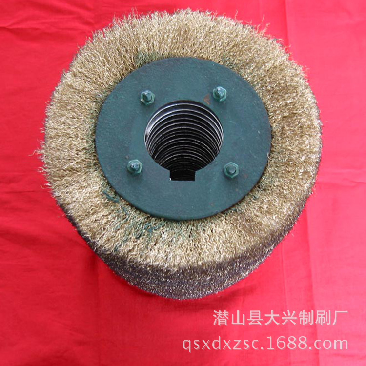 安徽厂家定抛光除尘不锈钢丝辊刷 工业刷辊 除锈钢丝刷辊