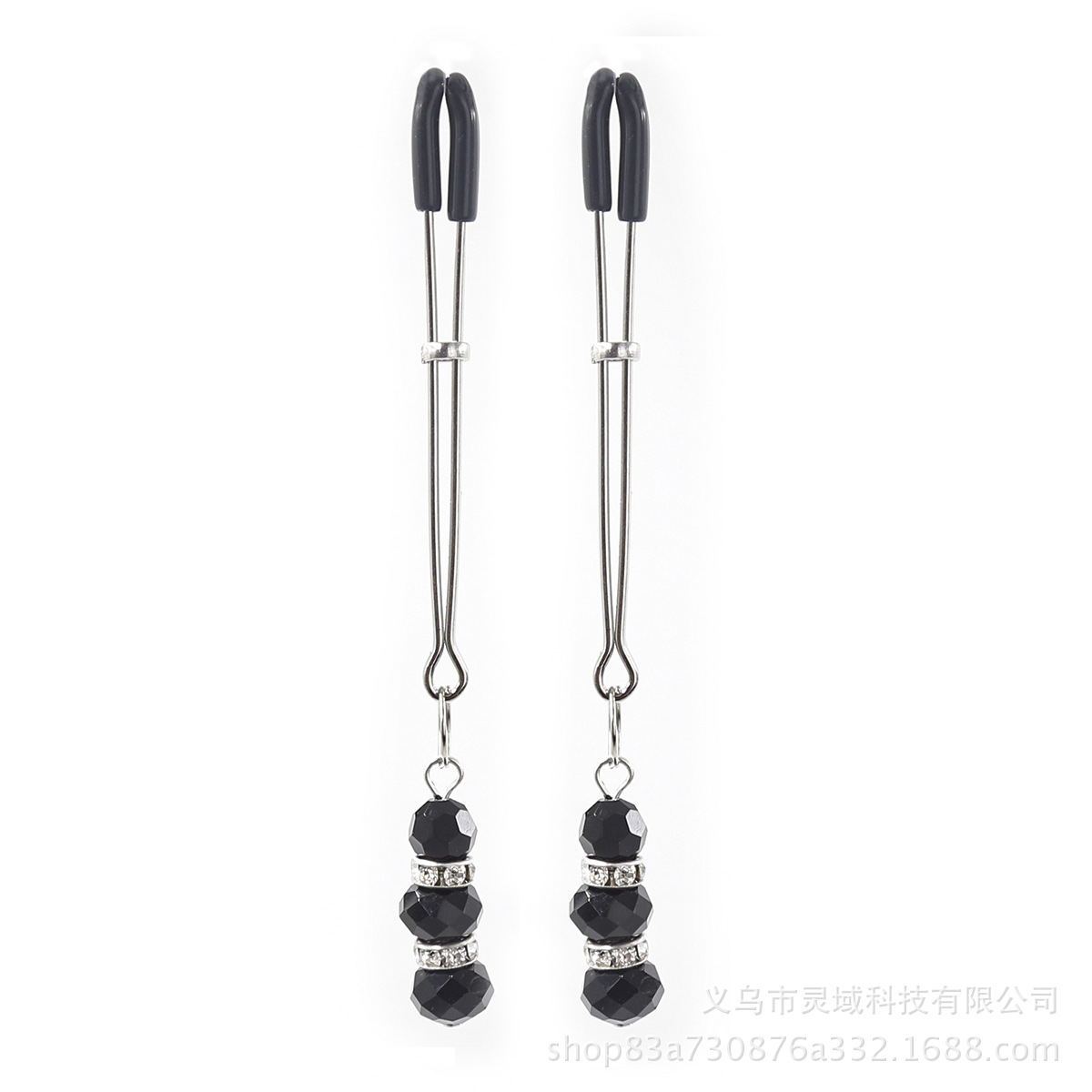 Suministro directo de fábrica de pinzas eróticas para pezones, pinzas de diamante, aretes para pezones, pinzas para senos, pinzas para pezones SM, juguetes sexuales y suministros para la provocación de parejas.