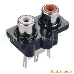 厂家直销汽车功放汽车功放端子 音箱接线端子同芯插座AV2-8.4-7B