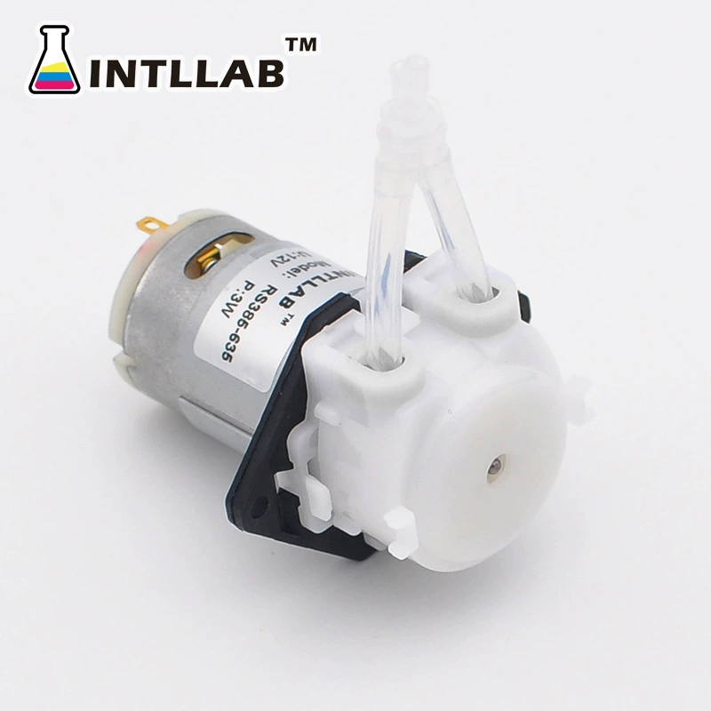 Перистальтический насос INTLLAB миниатюрный водяной насос бытовой Небольшой Бесшумный самовсасывающий насос постоянного тока 12 В