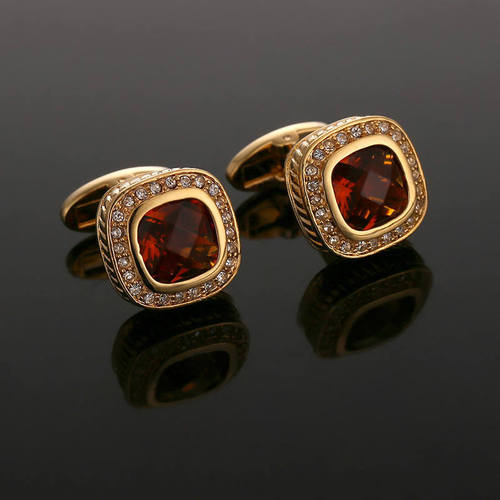 High quality classic French cufflinks xiukou new tortoise glass cuffs cuffs Cufflinks 163