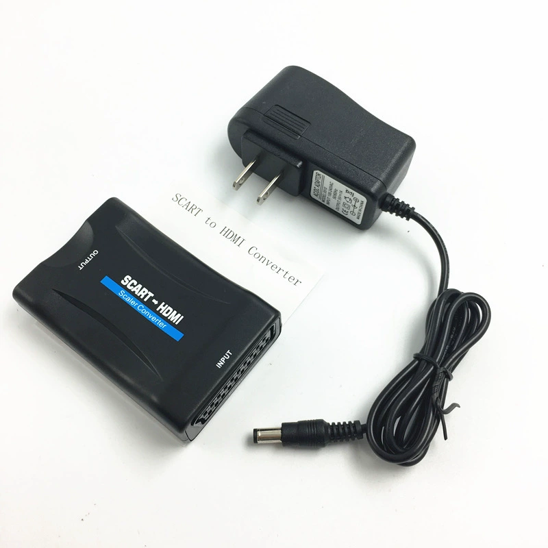 SCART в HDMI конвертер, видеоконвертер для проектора с мультиинтерфейсом
