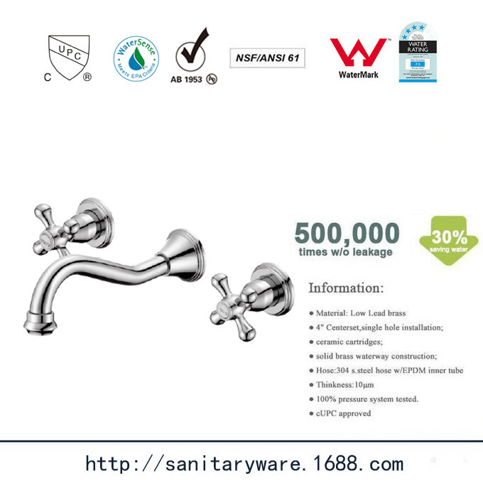 American faucet CUPC certification UPC certification three-hole basin faucet export license American hotel/Engineering