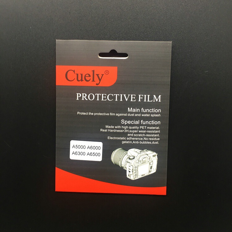 CUELY camera tempered screen A6500 RX100 A7M4 D7100 D5300 EOSM6 R 3 850D XT