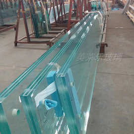 厂家双层夹胶SGP玻璃 三层夹层玻璃加工广州