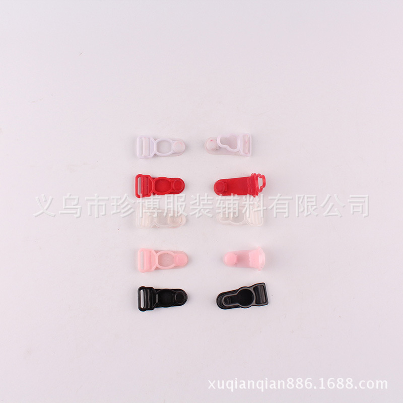 厂家批发内衣配件 新款塑料女式调节内衣扣 批发新款丝袜吊袜扣