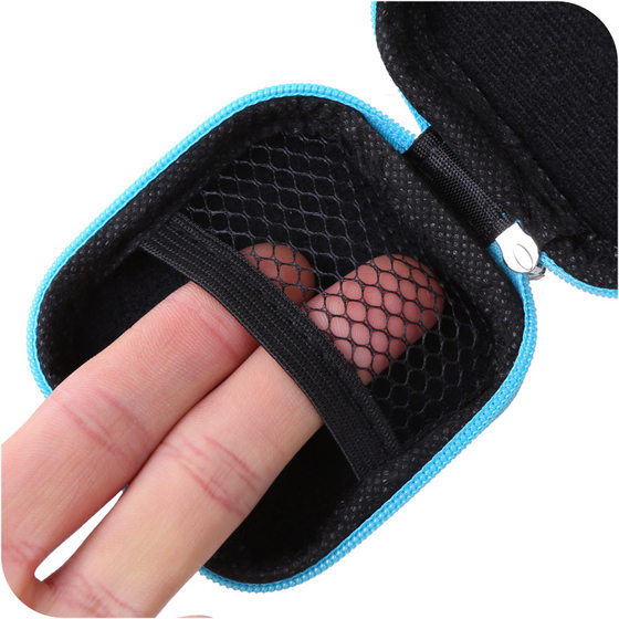 Silicone Earphone Bag Coin Purse Square Zipper Bag Data Cable Storage Bag Key Bag Coin Bag Direct Supply