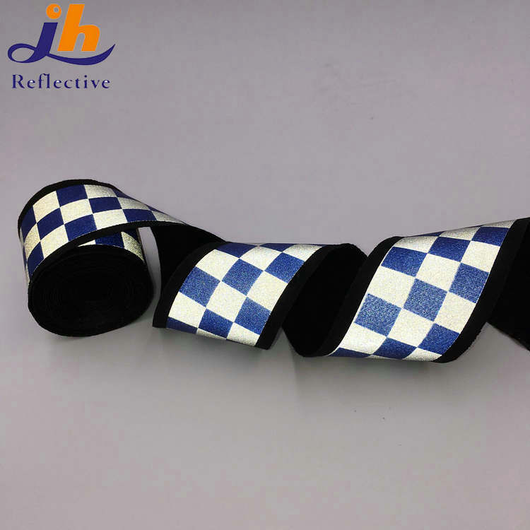 可丝印热压反光条反光带 彩色弹力反光膜 反光转移印花膜反光材料